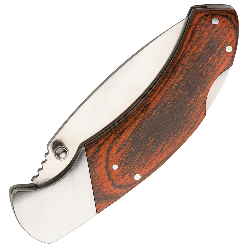 Browning Lockback Brown Pakkawood: BK-BR0369V3