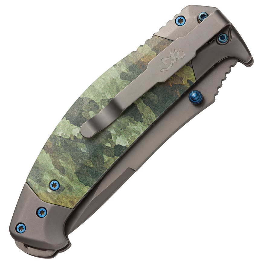 Browning TDX Linerlock Camo: BK-BR0374V3