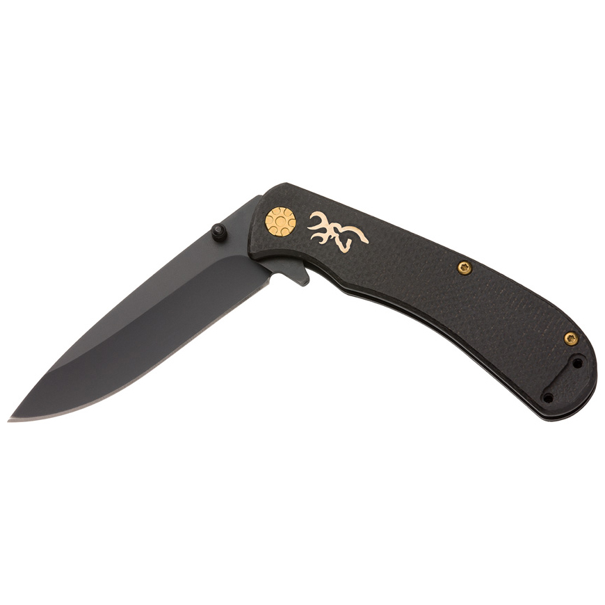 Browning Rivet Black Folder: BK-BR0474V3