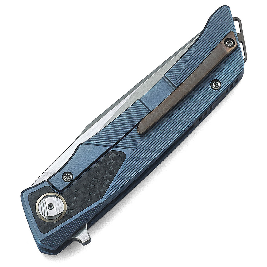 Bestech Knives Sky Hawk Framelock Blue: BK-BTKT1804CV3