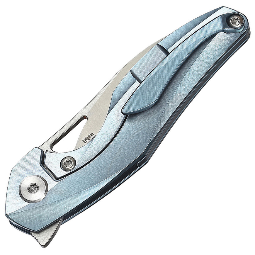 Bestech Knives The Reticulan Framelock Blue: BK-BTKT1810BV3