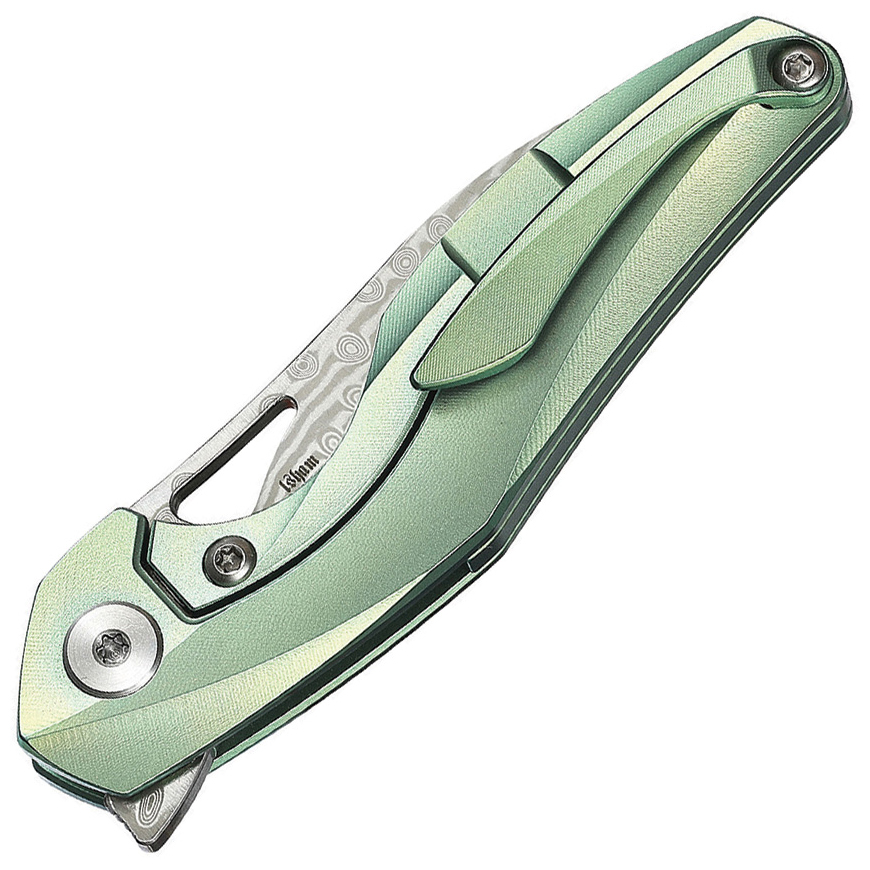 Bestech Knives The Reticulan Framelock Green: BK-BTKT1810IV3