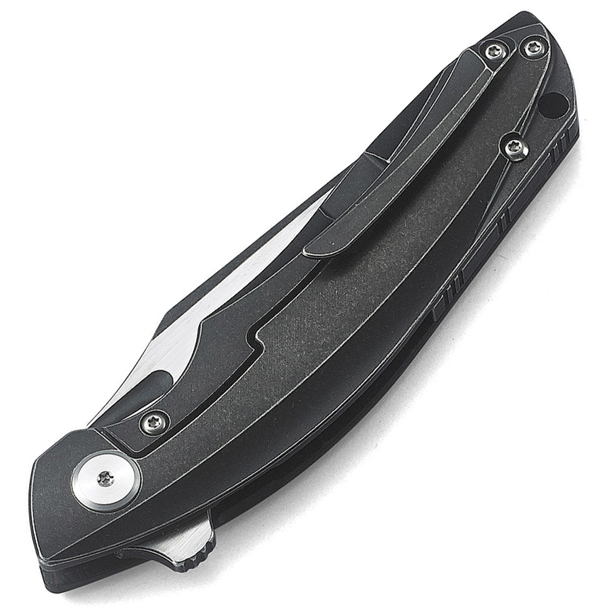 Bestech Knives Ghost Framelock CF Black: BK-BTKT1905C2V3