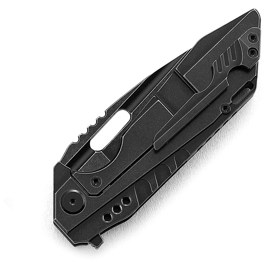 Bestech Knives Shodan Framelock CF Black: BK-BTKT1910DV3