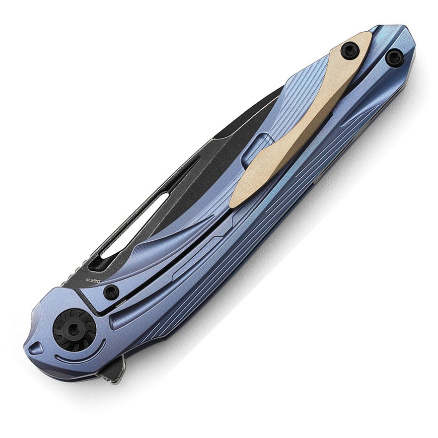 Bestech Knives WIBRA Framelock Blue: BK-BTKT2001CV3