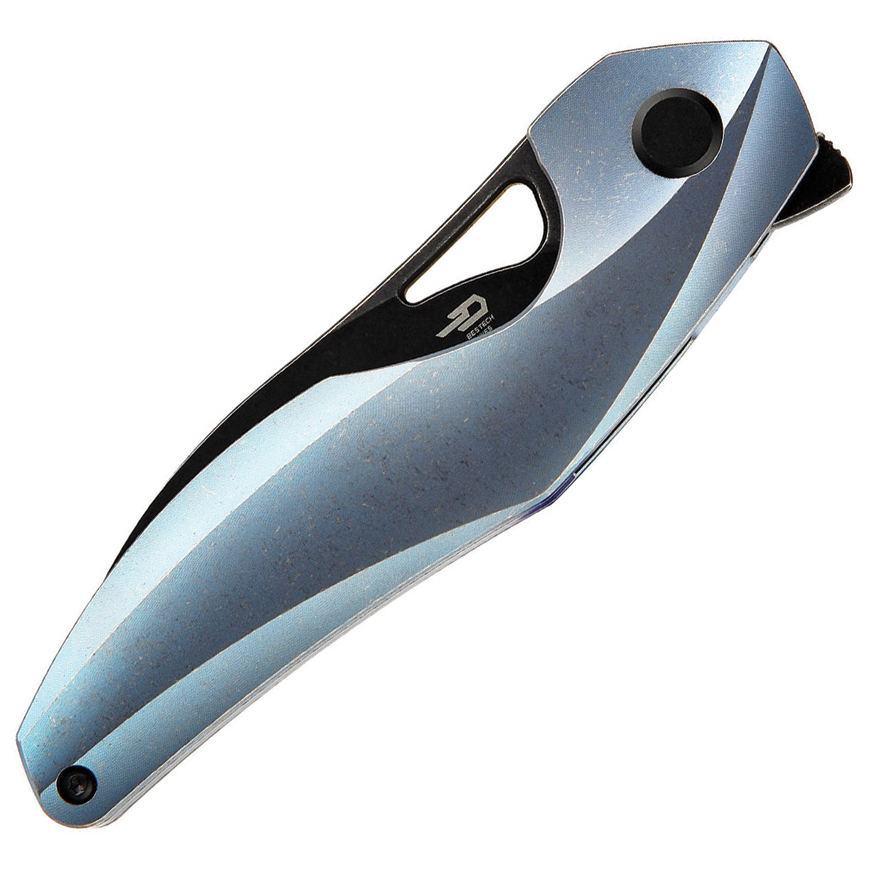 Bestech Knives The Reticulan Framelock Blue: BK-BTKT2003BV3