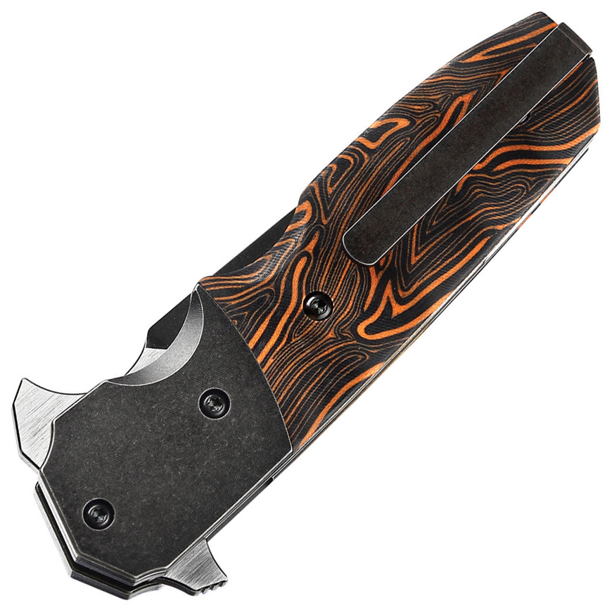 Bestech Knives Freefall Linerlock Orange: BK-BTKT2007BV3