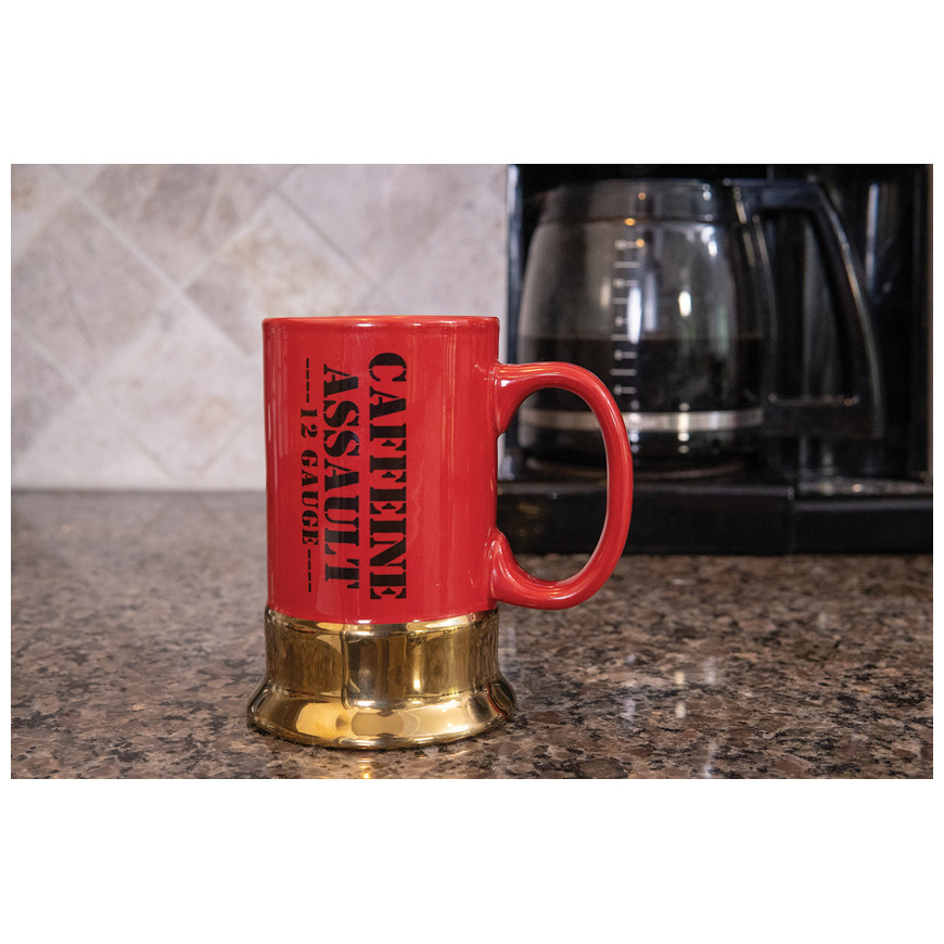 Caliber Gourmet Caffeine Assault Mug: BK-CBGM1008V3