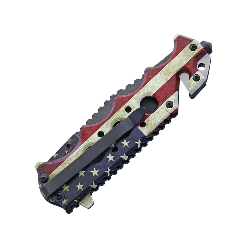 Combat Ready Flag Linerlock A/O: BK-CBR368V3