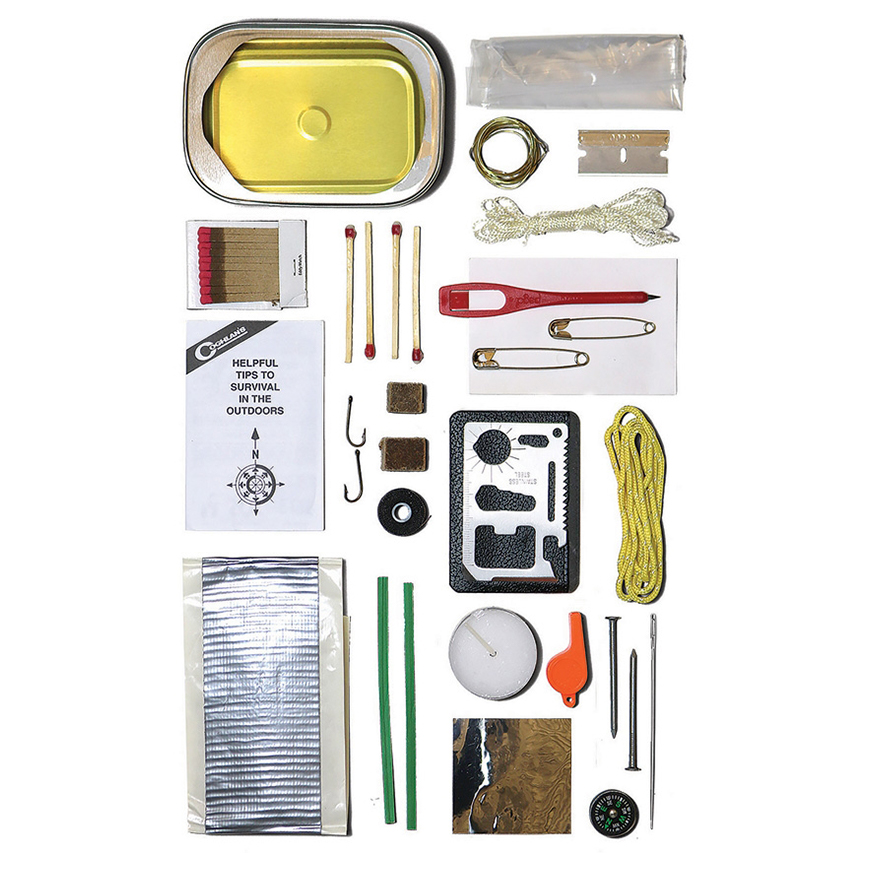 Coghlan's Survival Kit-In-A-Can: BK-CGN9850V3