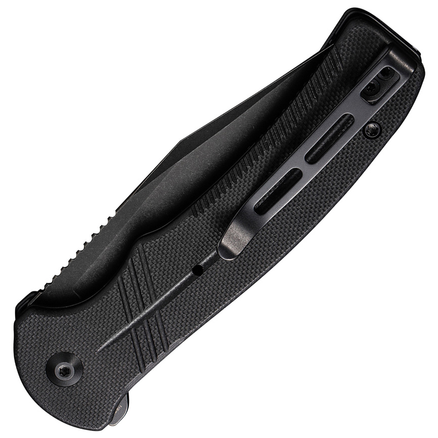 Civivi Cogent Button Lock Black: BK-CIVC20038D1V3