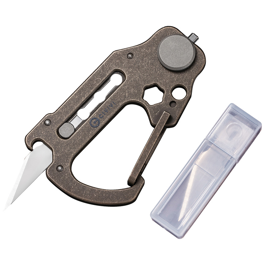 Civivi Polymorph Carabiner Multitool: BK-CIVC200452V3