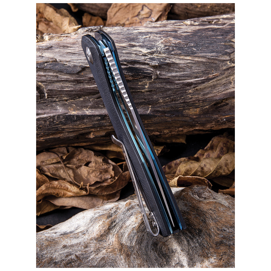 Civivi Baklash Linerlock Black G10: BK-CIVC801CV3