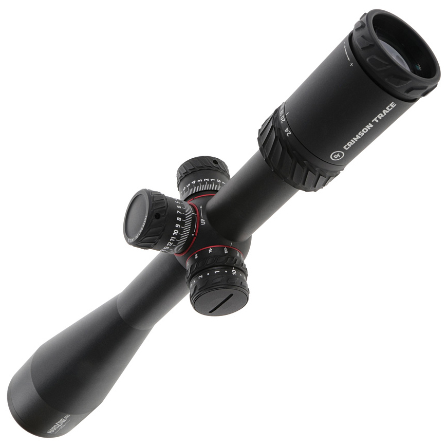 Crimson Trace Hardline Pro 6-24x50mm Scope: BK-CMT101040V3