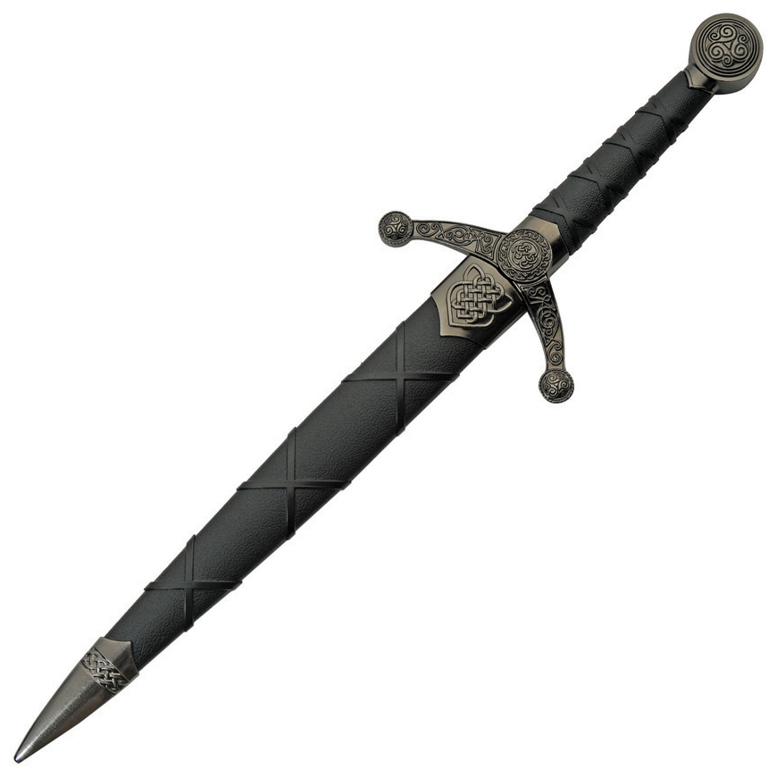 China Made Celtic Knot Dagger Silver: BK-CN211532SLV3