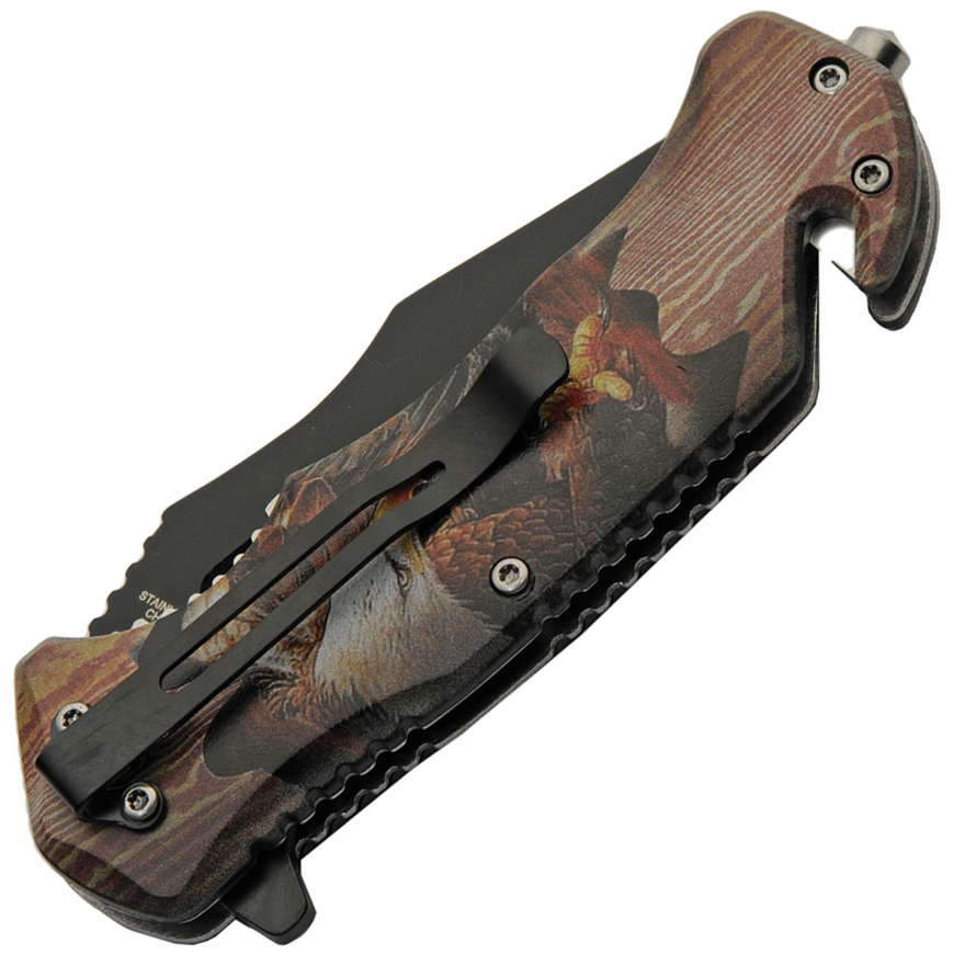 Rite Edge Wildlife Linerlock Eagle A/O: BK-CN300556EGV3