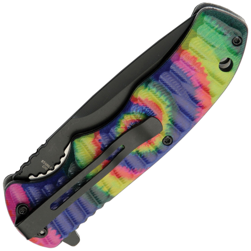Rite Edge Tie Dye Linerlock A/O: BK-CN300558BV3