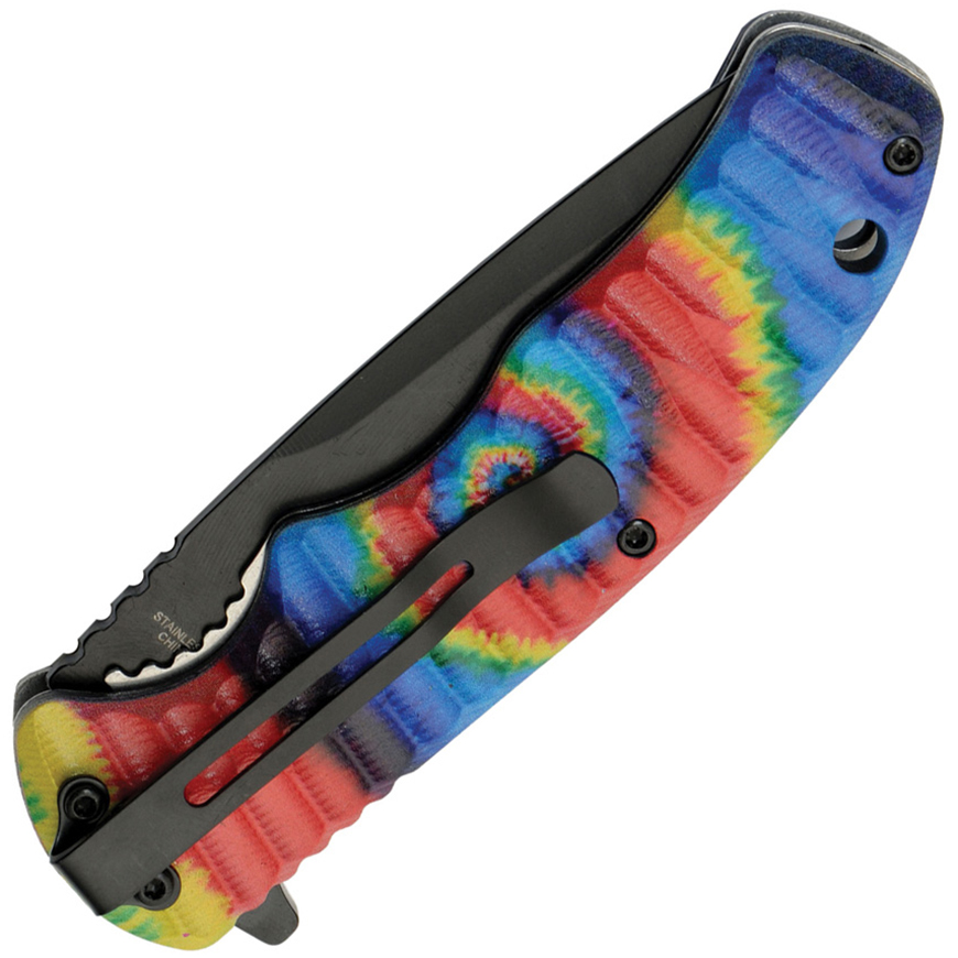 Rite Edge Tie Dye Linerlock A/O: BK-CN300558CV3