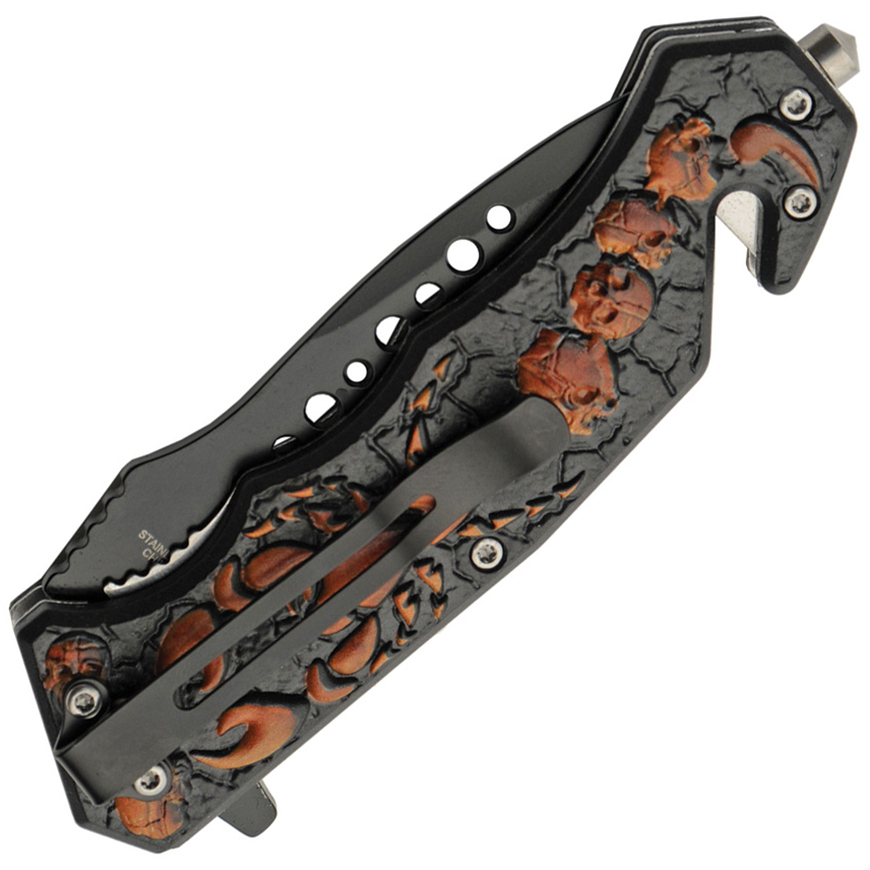 Rite Edge Scorpion Linerlock Orange A/O: BK-CN300563V3