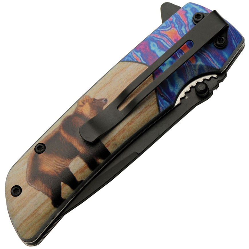 Rite Edge Voodoo Linerlock Bear A/O: BK-CN300564BEV3