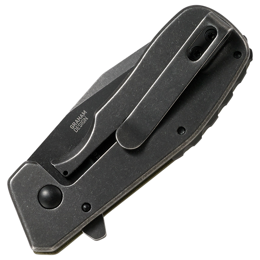 CRKT Razelcliffe Compact Framelock: BK-CR4021ODV3