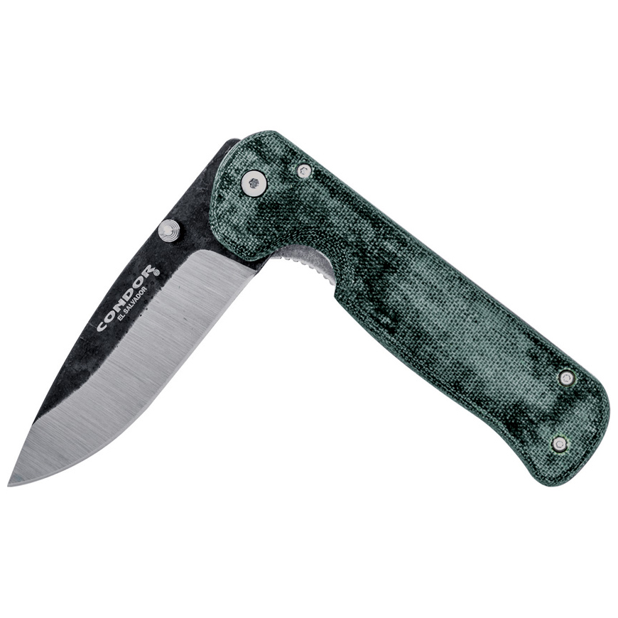 Condor Krakatoa Linerlock Army Green: BK-CTK3937427HCV3