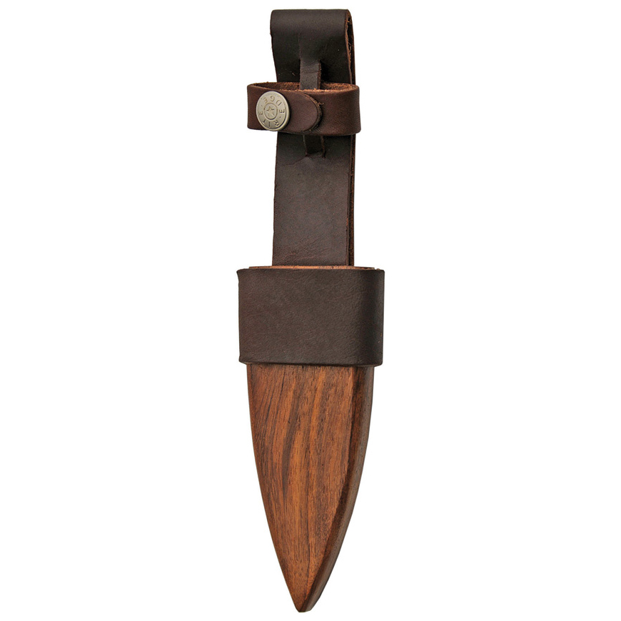 Damascus Sgian Dubh Wood Sheath: BK-DM1171V3