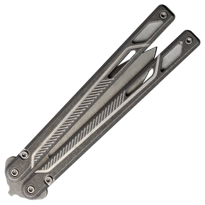 EOS Serpent Butterfly Knife Gray: BK-EOS074V3