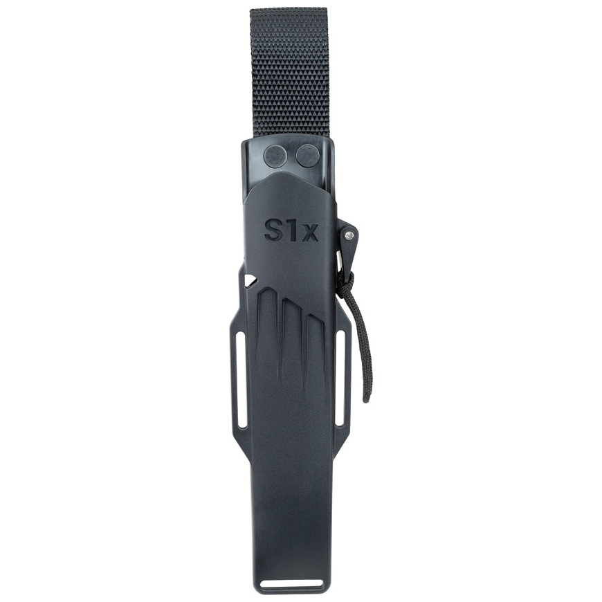 Fallkniven S1x Survival Knife Black: BK-FNS1XBV3