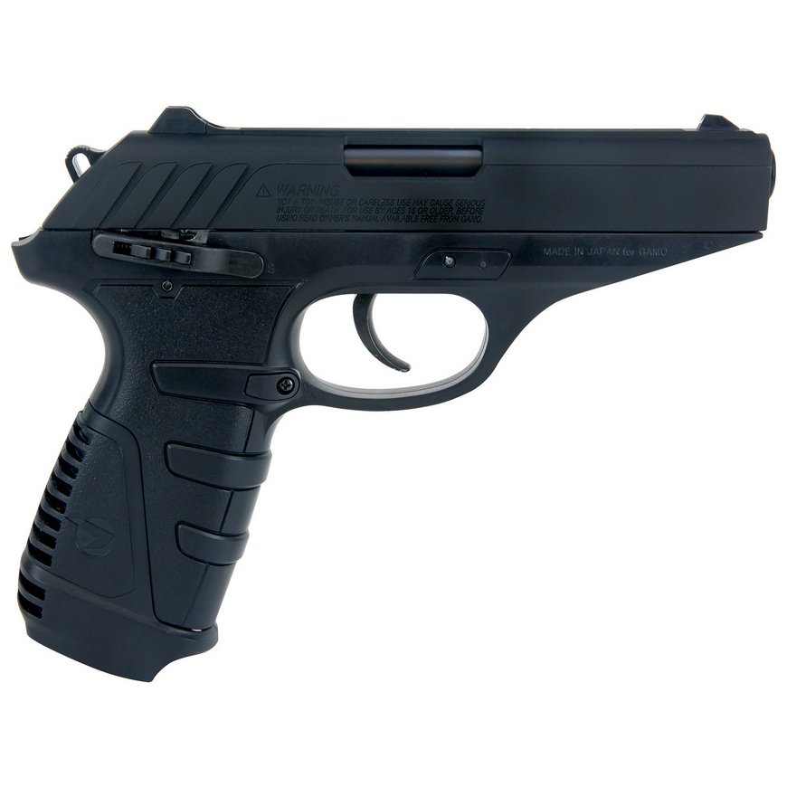 Gamo P-25 Blowback Pellet Pistol: BK-GAM38054V3