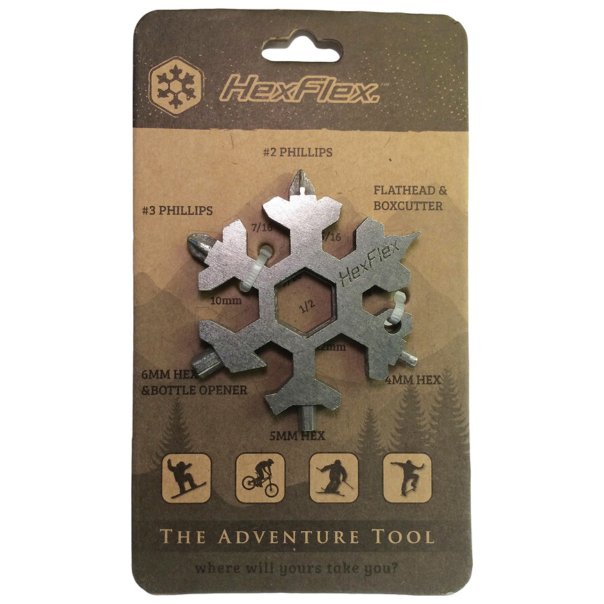 HexFlex Adventure Tool Standard: BK-HEXSS23SV3