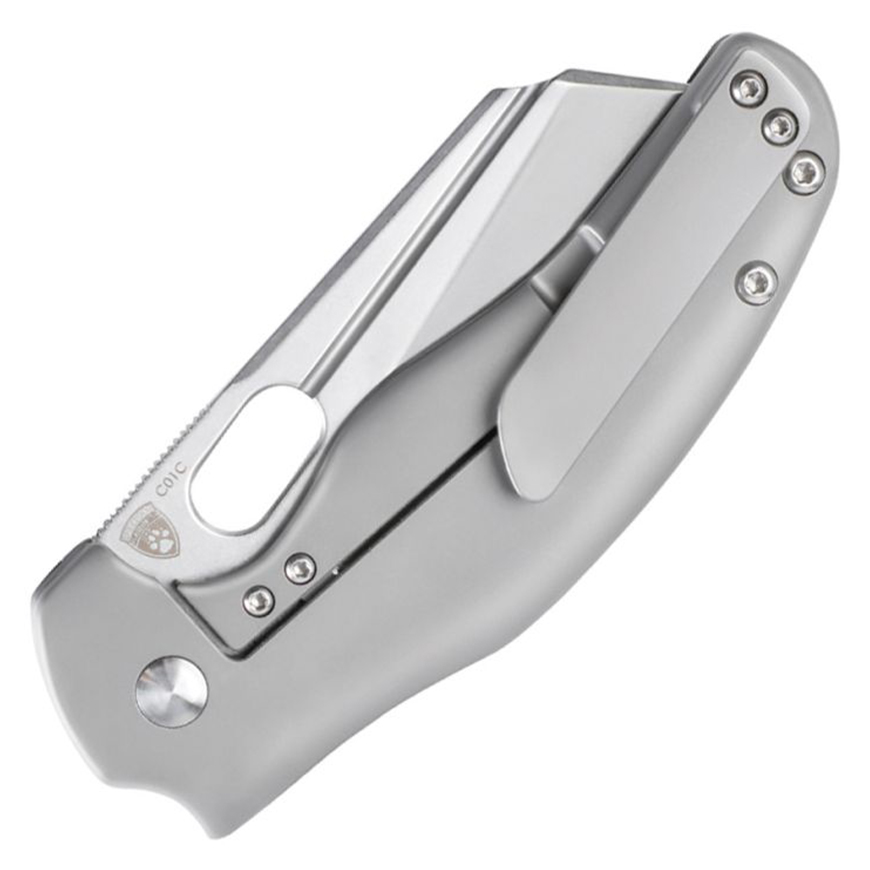 Kizer Cutlery C01C Framelock Titanium: BK-KI4488A4V3