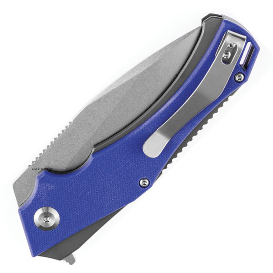 Kansept Knives Mini Hellx Linerlock Blue: BK-KT2008A3V3