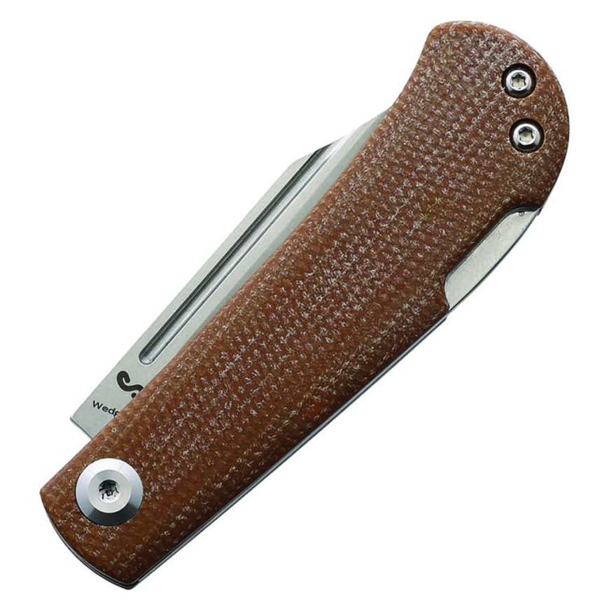 Kansept Knives Wedge Lockback Micarta: BK-KT2026B3V3