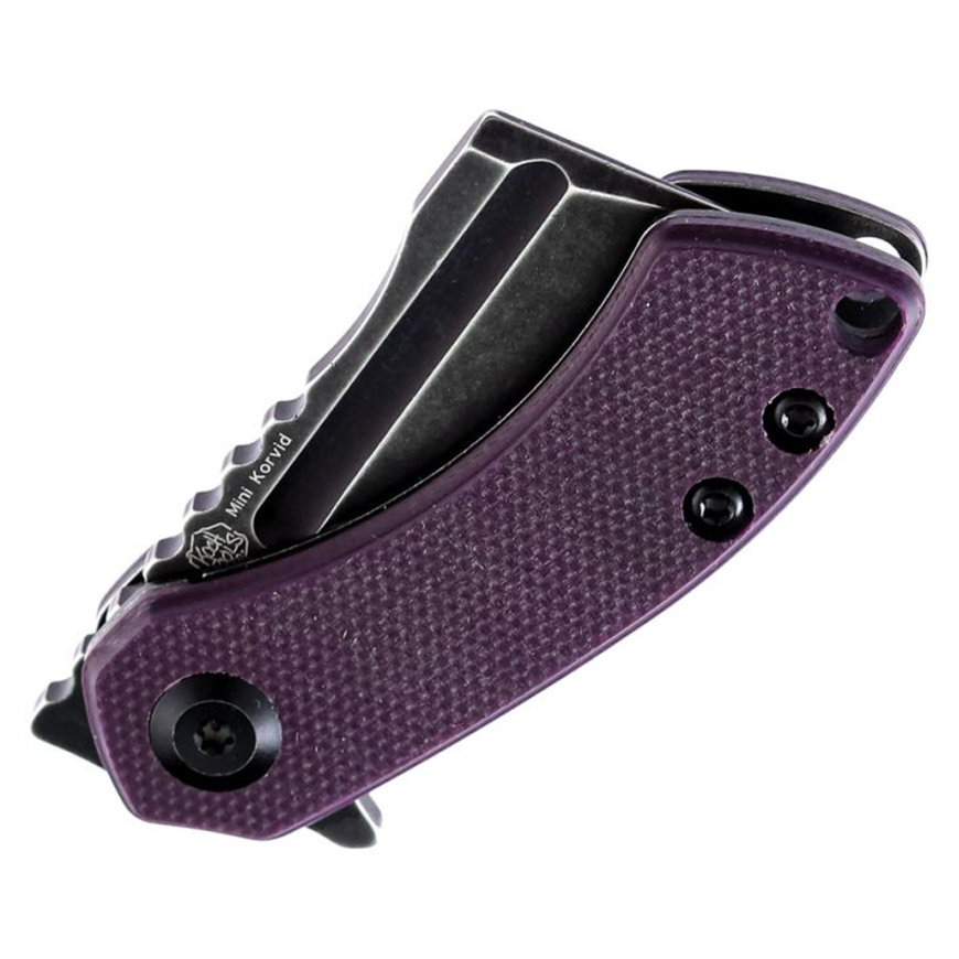 Kansept Knives Mini Korvid Linerlock Purple: BK-KT3030A3V3