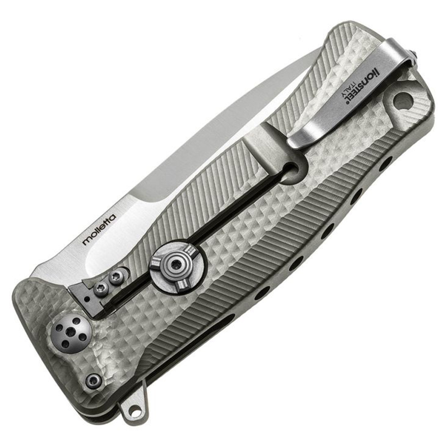 LionSTEEL SR11 Framelock Titanium Gray: BK-LSTSR11GV3