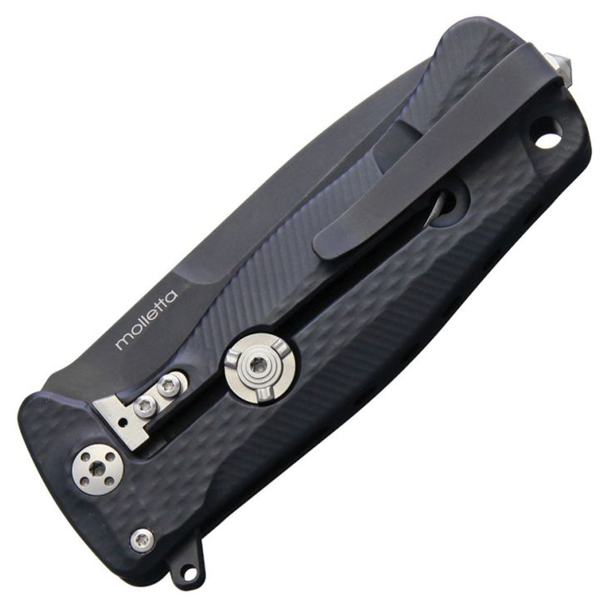 LionSTEEL SR22 Framelock Black: BK-LSTSR22ABBV3