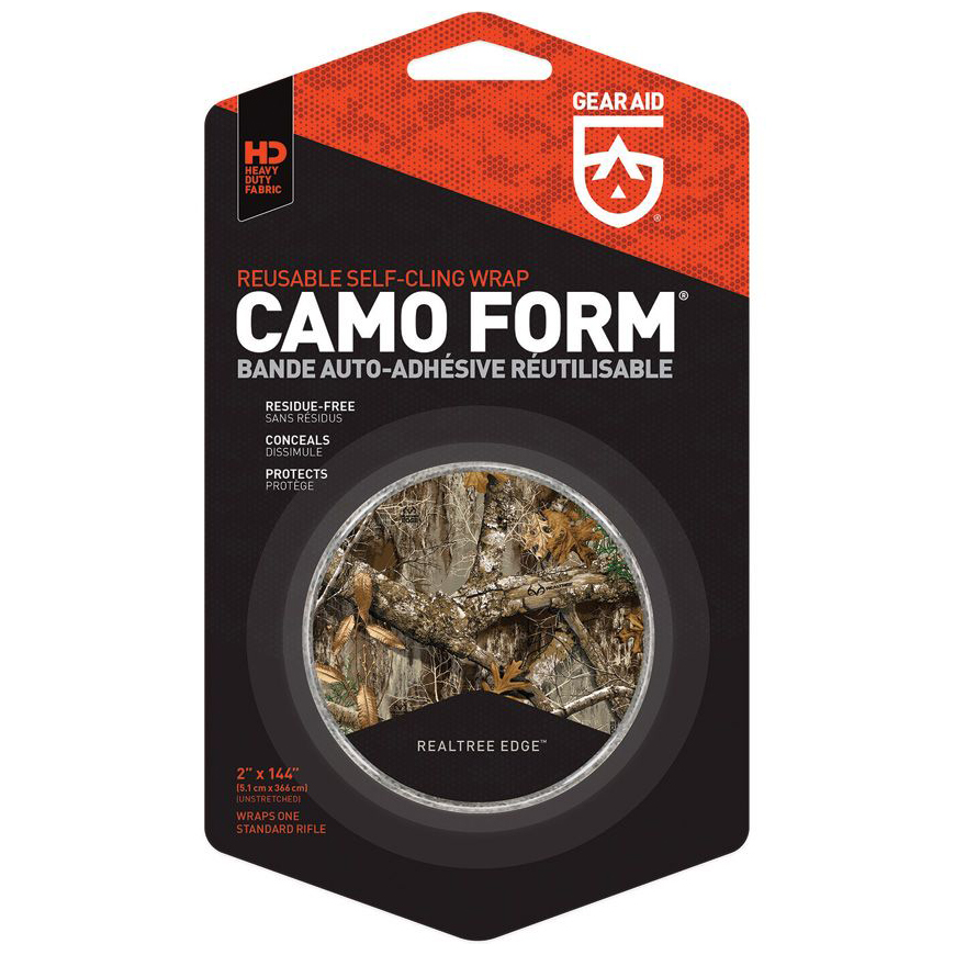 Gear Aid Camo Form Self Cling Wrap Real: BK-MCN19607V3