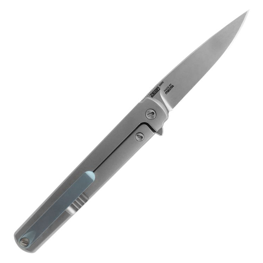 MKM-Maniago Knife Makers Flame Framelock Drop: BK-MKMFL01TSWV3