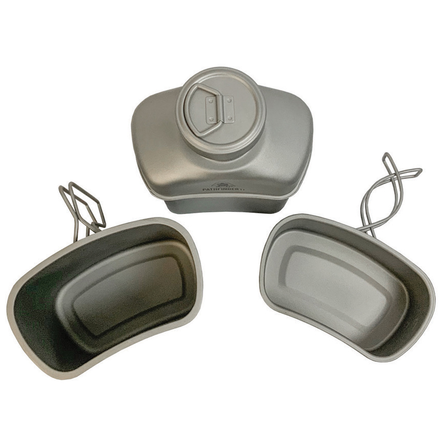 Pathfinder Titanium Canteen Cooking Kit: BK-PTH206V1