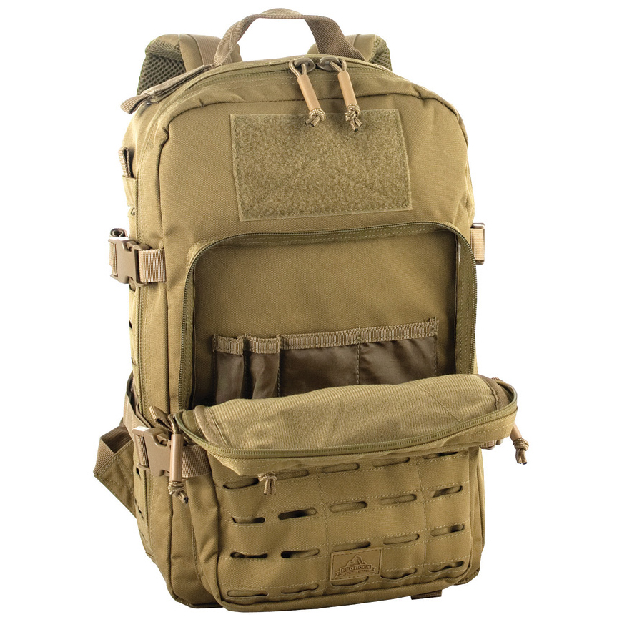 Red Rock Outdoor Gear Transporter Day Pack - Coyote: BK-RED80151COYV3