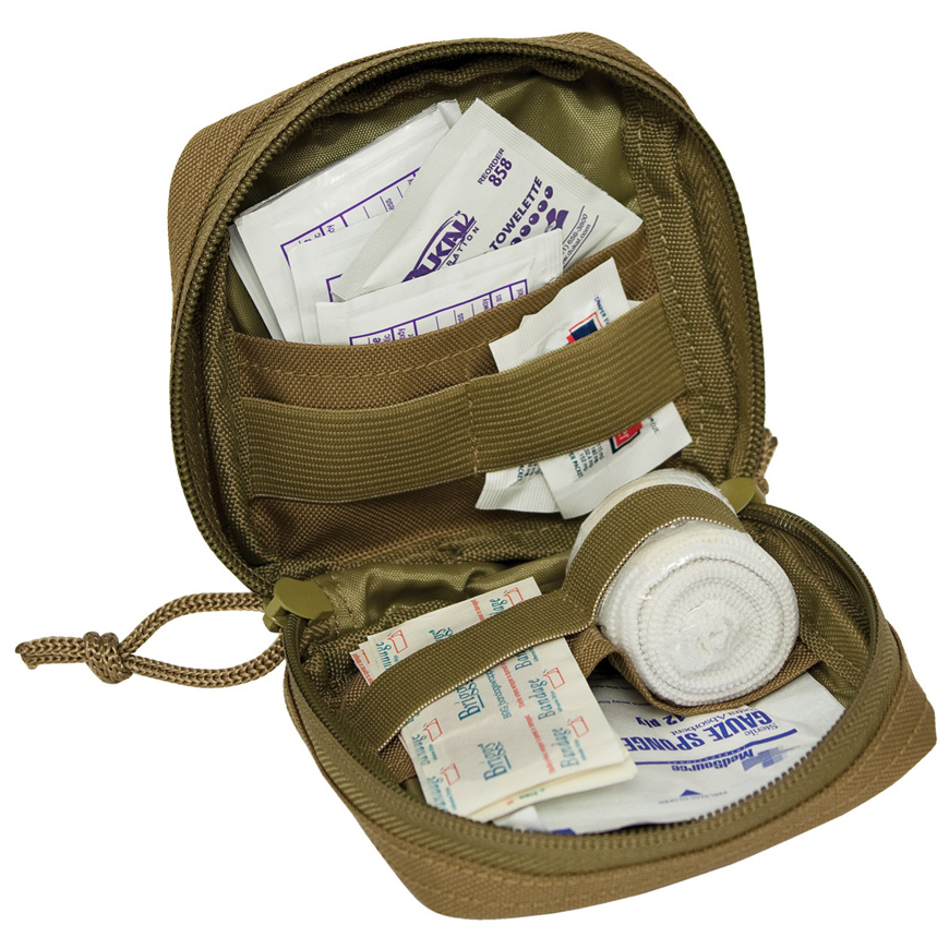 Red Rock Outdoor Gear Soldier First Aid Kit Coyote: BK-RED82FA103COYV3