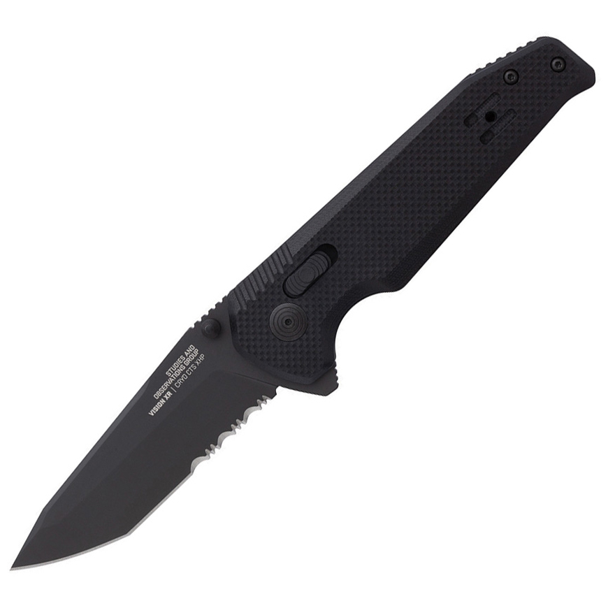 Shop SOG Vision XR Lock Blackout - Sharpgears