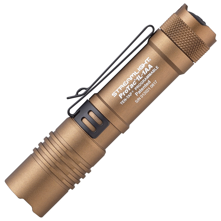 Streamlight ProTac 1L Flashlight Coyote: BK-STR88073V3