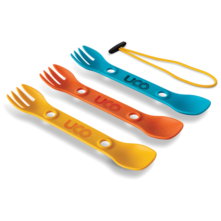 UCO Mini Spork Three Pack Classic: BK-UCO00378V3