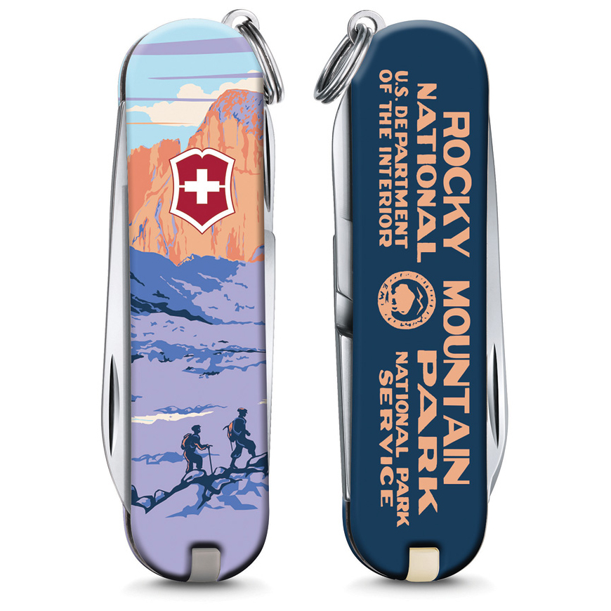 Victorinox Classic Rocky Mountains Natl: BK-VN55483V3