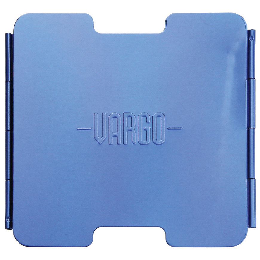 Vargo Aluminum Windscreen Blue: BK-VR421V3